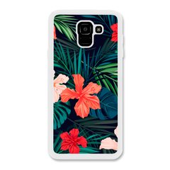 Чехол «Tropical flowers» на Samsung J6 2018 арт. 965