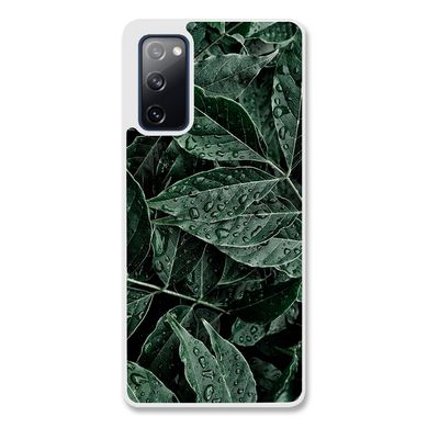 Чехол «Green leaves» на Samsung S20 FE арт. 1322