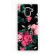 Чохол &laquo;Dark flowers&raquo; на Samsung A8 Plus 2018 арт. 1237