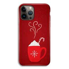 Новорічний чохол «Hot chocolate» на iPhone 14 Pro арт. 1183