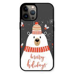 Новогодний чехол &laquo;Happy Holidays&raquo; на iPhone 15 Pro Max арт. 1897