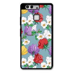 Чехол «Floral mix» на Huawei P9 арт. 2436