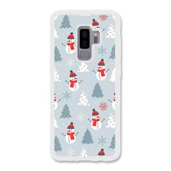 Новогодний чехол «Snowmen» на Samsung S9 Plus арт. 1171