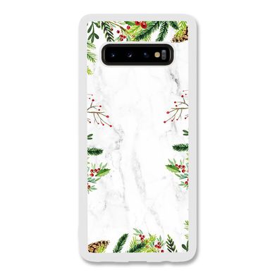 Новорічний чохол «Marble berries» на Samsung S10 Plus арт. 1178