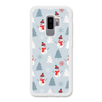 Новорічний чохол «Snowmen» на Samsung S9 Plus арт. 1171