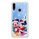 Новогодний чехол &laquo;Mickey Mouse and Minnie Mouse&raquo; на Samsung A20s арт. 1906