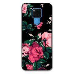 Чохол &laquo;Dark flowers&raquo; на Huawei Mate 20 арт. 1237