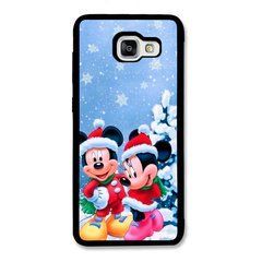 Новогодний чехол &laquo;Mickey Mouse and Minnie Mouse&raquo; на Samsung A5 2016 арт. 1906