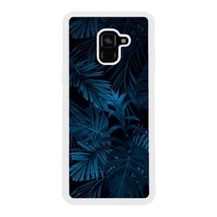 Чохол «Dark leaves» на Samsung А8 Plus 2018 арт. 1004
