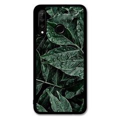 Чохол «Green leaves» на Huawei P30 Lite арт. 1322
