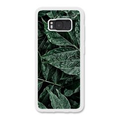 Чохол «Green leaves» на Samsung S8 арт. 1322