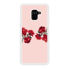 Чехол «Roses» на Samsung А8 Plus 2018 арт. 1240