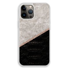 Чохол «Marble and leather» на iPhone 15 Pro арт. 2477