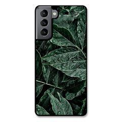 Чохол &laquo;Green leaves&raquo; на Samsung S22 Plus арт. 1322