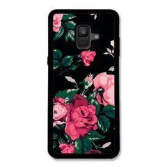 Чохол &laquo;Dark flowers&raquo; на Samsung A6 2018 арт. 1237