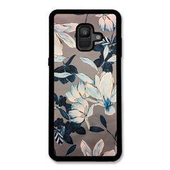 Чехол &laquo;White flowers&raquo; на Samsung A6 2018 арт. 2307