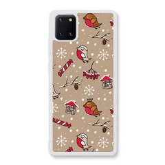 Новогодний чехол «Christmas birds» на Samsung Note 10 Lite арт. 1172