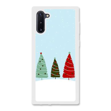 Новорічний чохол «Christmas trees on the hill» на Samsung Note 10 арт. 1218