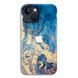 Чехол &laquo;Blue gold&raquo; на iPhone 13 mini арт.1506-я