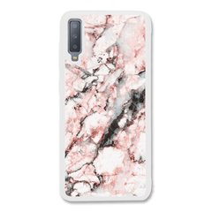 Чохол «Рink marble» на Samsung А7 2018 арт. 1663