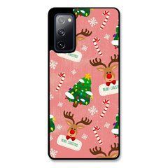 Новорічний чохол &laquo;Merry Christmas!&raquo; на Samsung S20 арт. 1902