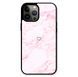 Чехол &laquo;Heart and pink marble&raquo; на iPhone 13 Pro арт.1471