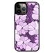 Чохол «Purple flowers» на iPhone 12|12 Pro арт.2228