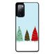 Новогодний чехол «Christmas trees on the hill» на Samsung S20 арт. 1218