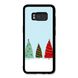 Новогодний чехол «Christmas trees on the hill» на Samsung S8 арт. 1218