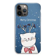Новогодний чехол &laquo;Christmas cat&raquo; на iPhone 12|12 Pro арт. 1594