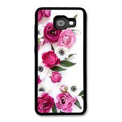Чохол &laquo;Pink flowers&raquo; на Samsung A3 2017 арт. 944