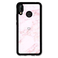 Чохол &laquo;Heart and pink marble&raquo; на Huawei P Smart Plus арт. 1471