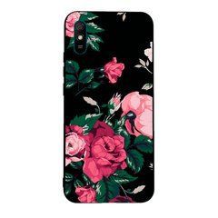 Чехол на Xiaomi Redmi 9A &laquo;Dark flowers&raquo; арт. 1237