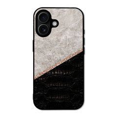 Чохол &laquo;Marble and leather&raquo; на iPhone 16 арт. 2477