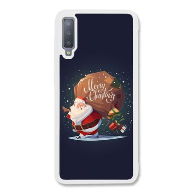 Новогодний чехол «Santa Claus» на Samsung A7 2018 арт. 1175