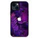 Чохол &laquo;Purple leaves&raquo; на iPhone 13 арт.1689-я