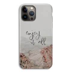 Чохол «Enjoy it all» на iPhone 12|12 Pro арт.2315