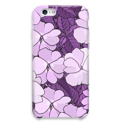 Чохол «Purple flowers» на iPhone 5/5s/SE арт. 2228