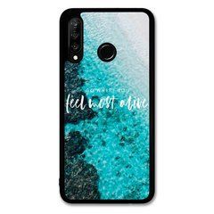 Чехол &laquo;Feel most alive&raquo; на Huawei P30 Lite арт. 2410