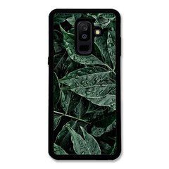 Чохол &laquo;Green leaves&raquo; на Samsung A6 Plus 2018 арт. 1322