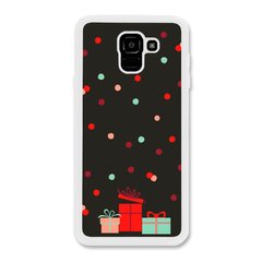 Новогодний чехол «Christmas presents» на Samsung J6 2018 арт. 1181