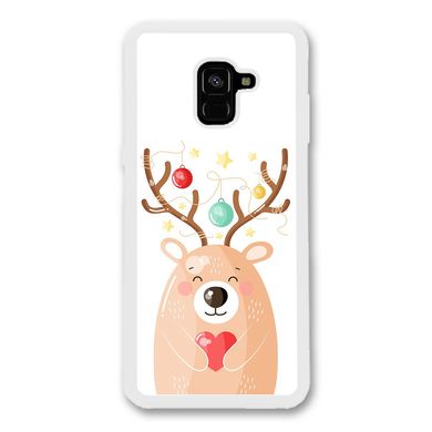 Новогодний чехол «Deer» на Samsung A8 Plus 2018 арт. 1174