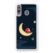 Новогодний чехол &laquo;Santa Claus on the moon&raquo; на Samsung M30 арт. 1497