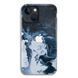 Чехол &laquo;Blue texture&raquo; на iPhone 13 mini арт.1338