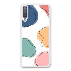 Чохол «Colored blots» на Samsung А7 2018 арт. 2264
