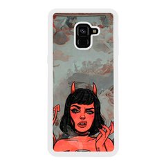 Чехол «Demon girl» на Samsung А8 Plus 2018 арт. 1428