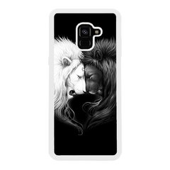 Чехол «Lions» на Samsung А8 Plus 2018 арт. 1246