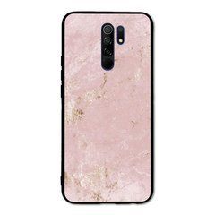 Чехол на Xiaomi Redmi 9 &laquo;Pink and gold&raquo; арт. 2425