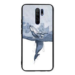 Чехол на Xiaomi Redmi 9 &laquo;Whale&raquo; арт. 1064