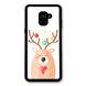 Новогодний чехол «Deer» на Samsung A8 Plus 2018 арт. 1174